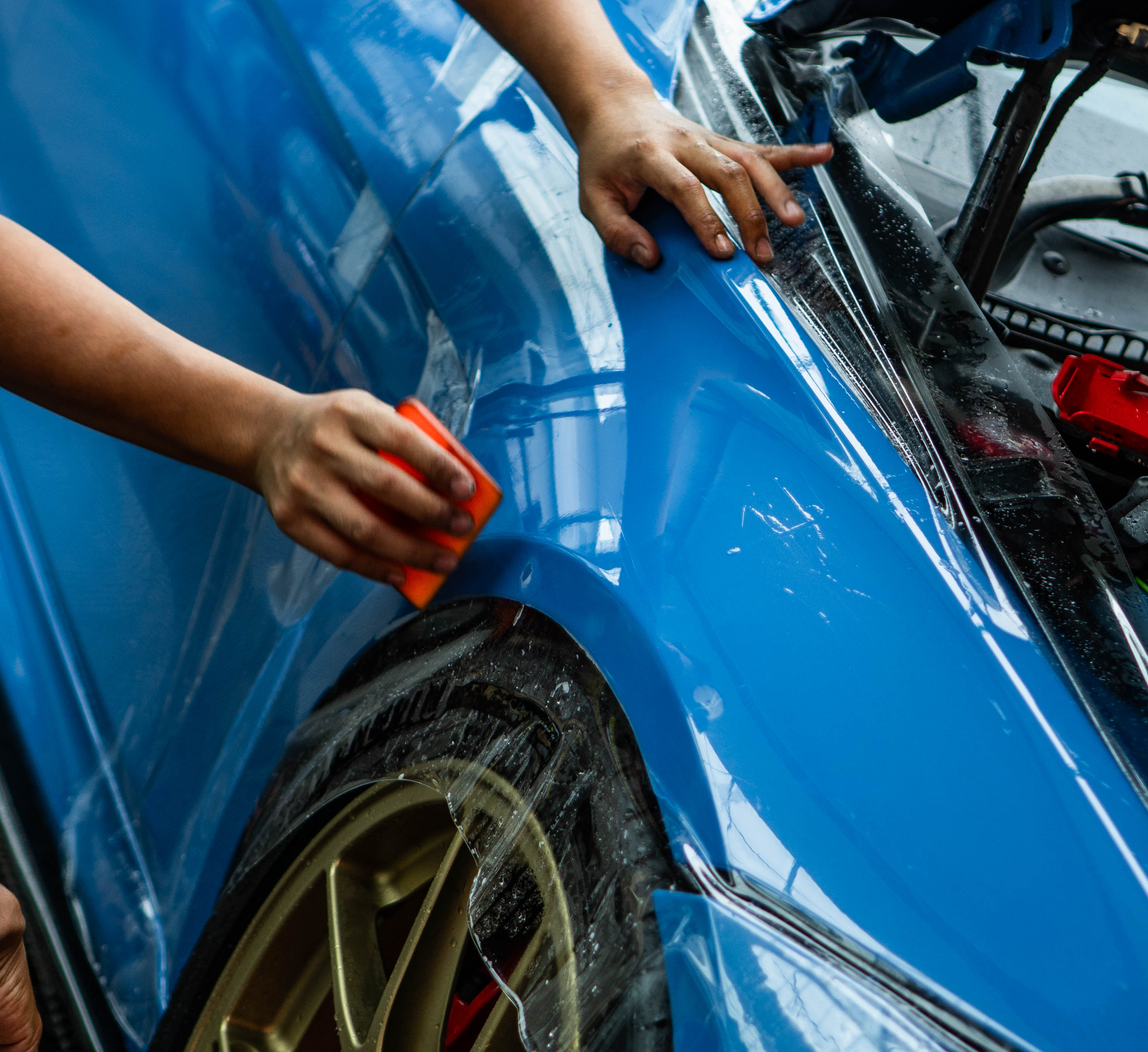 Proses Pemasangan PPF Wrapeed 2